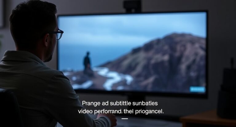 Why adding subtitles enhances video performance.